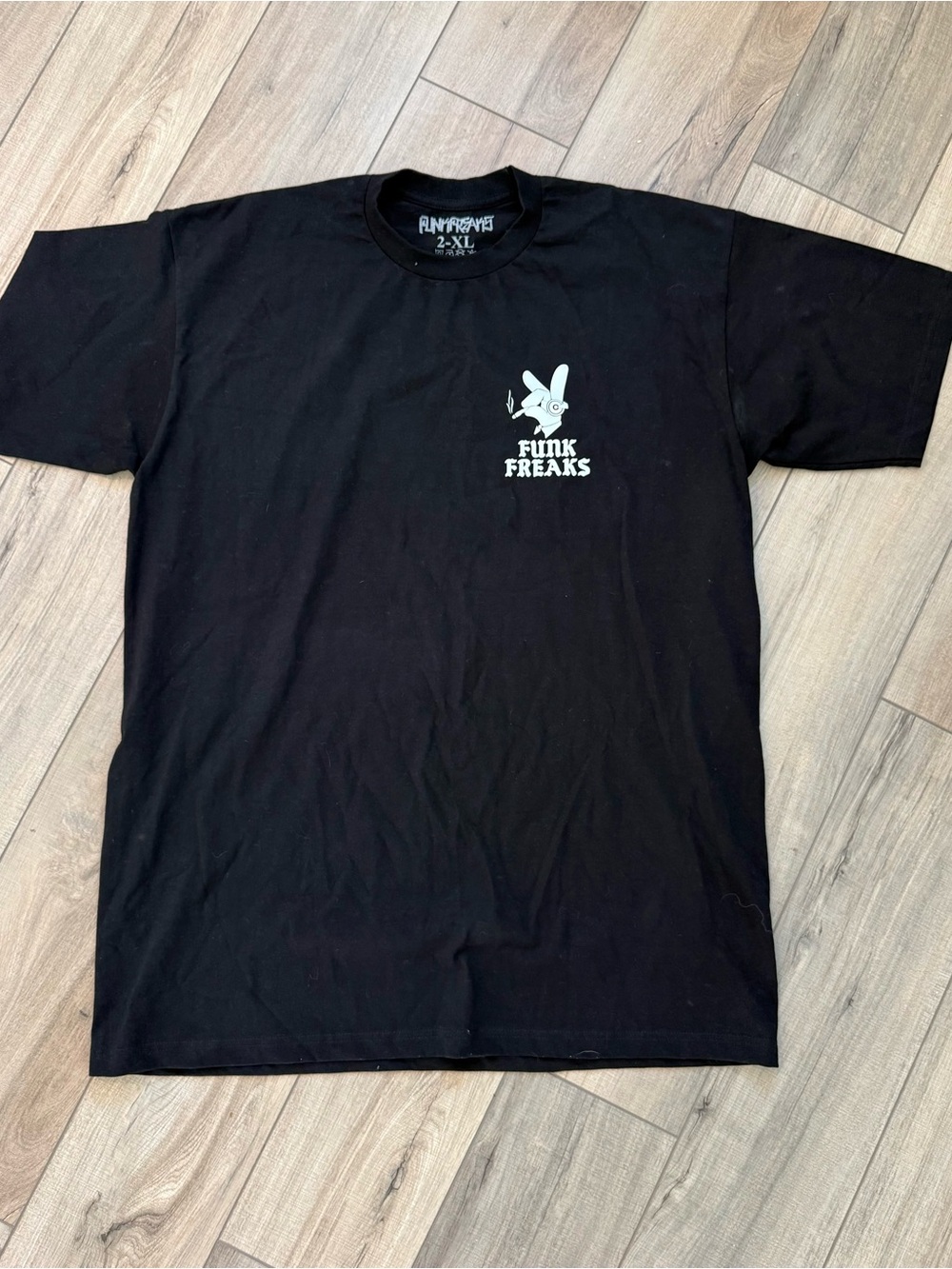 Funk Freaks Bunny Black T-shirt Men’s 2xl Xxl. Worn once great condition.
